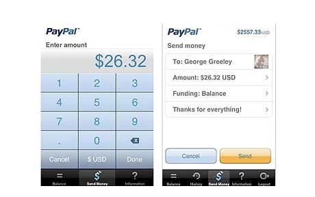 Occhio a usare l’applicazione PayPal per iPhone
