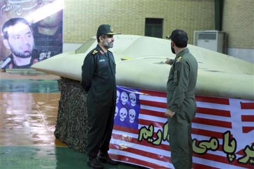 Un drone spia abbattuto nei cieli dell’Iran