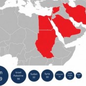area azione virus flame iran-israele